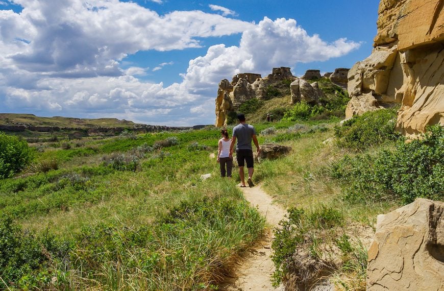 It can get hot on the Hoodoo Trail