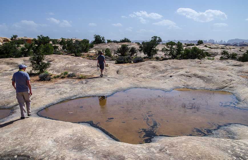 Needles District Canyonlands at the Pothole Point area