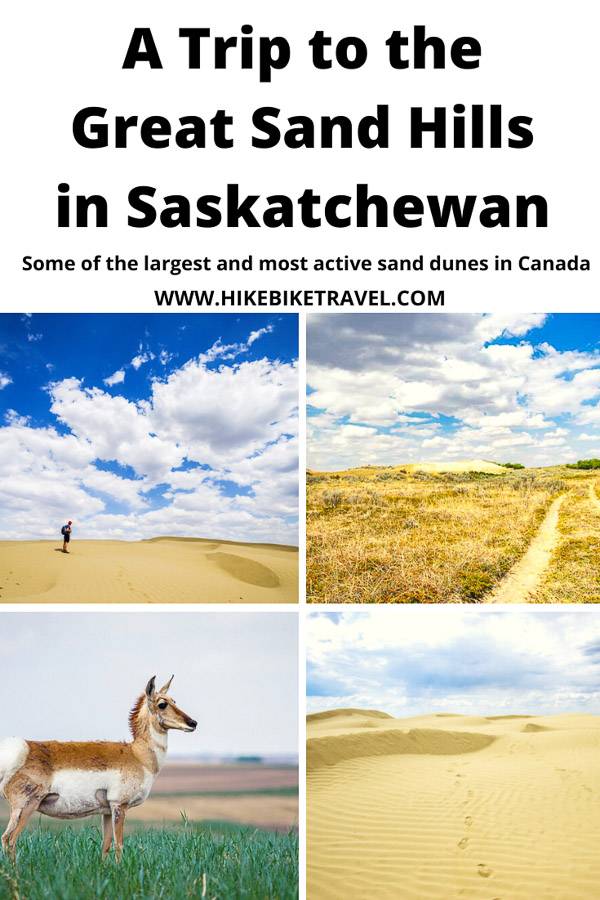 A trip to the Great Sand Hills in Saskatchewan - home to some of the most active sand dunes in Canada 