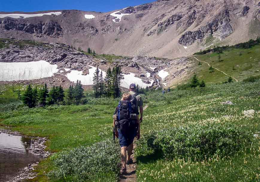 The Sentinel Pass hike - a great stop driving Vancouver to Calgary