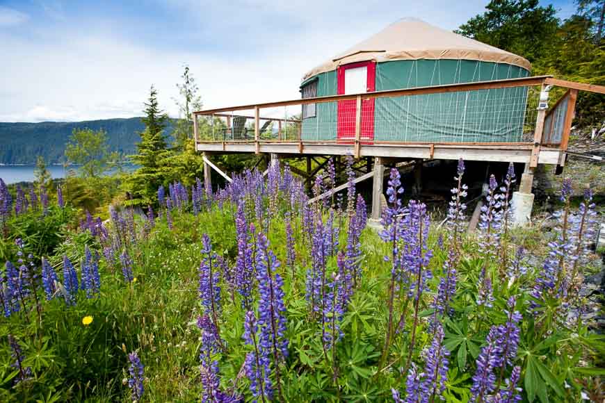 Gorgeous setting for the Soule Creek Yurts - Photo credit: TJ Watt