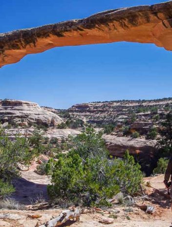 You could easily spend a day hiking in Natural Bridges National Monument