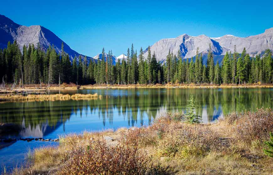 There is a parking lot and day use picnic area at Buller Pond – across from the trailhead