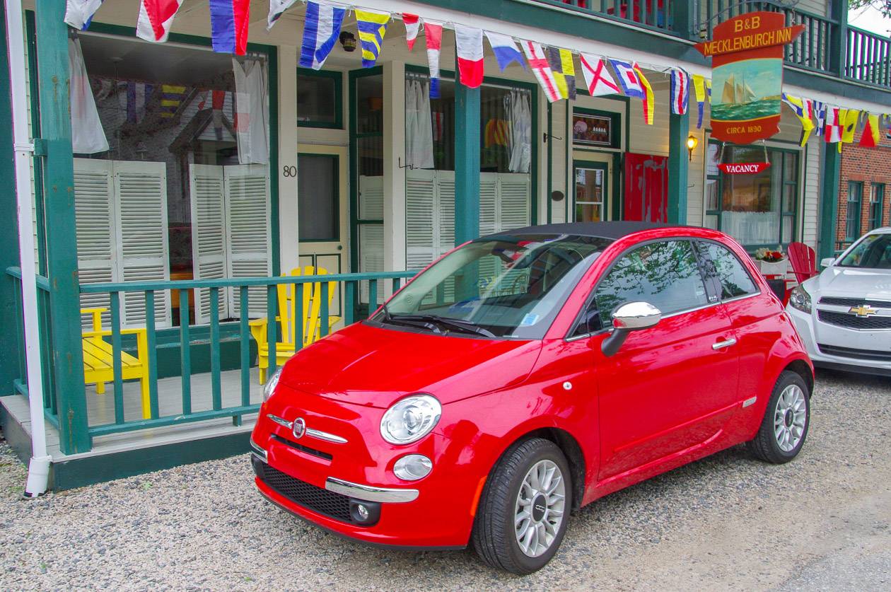 Pick the rental car that fits your budget and is the right size for what you're doing; I had to take a bike apart multiple times to fit it inside this car