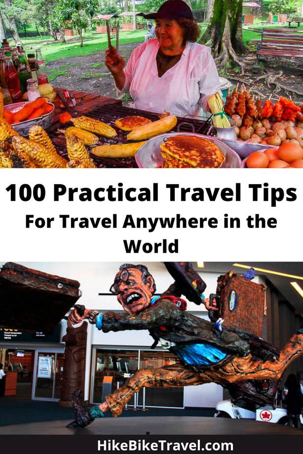 100 Practical Travel Tips for travel anywhere in the world