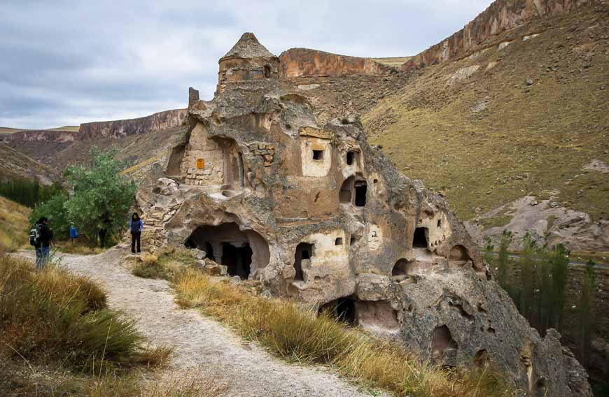 Interesting facts about Turkey - there are caves in Cappadocia built during the Roman period 