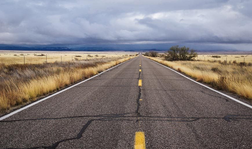 Even the drive to Chiricahua National Monument is beautiful