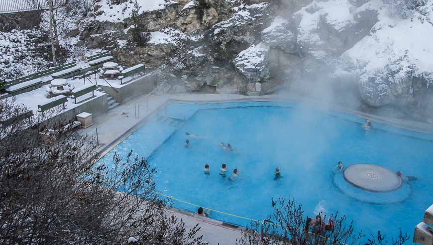 Soak in Radium Hot Springs - one of the fun things to do in Invermere