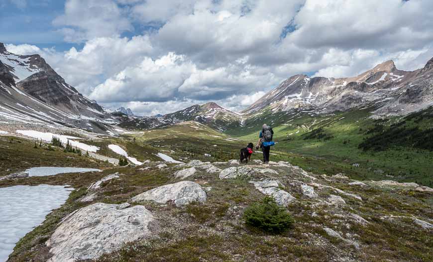 Backpacking gets you into some really pretty areas