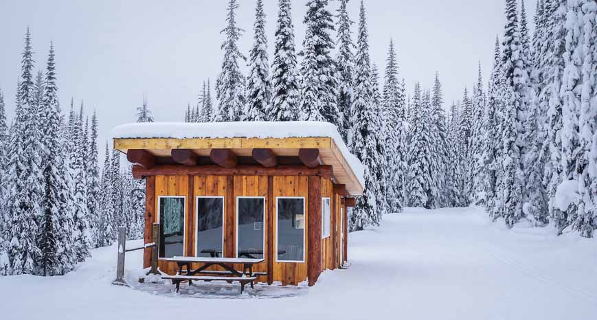 The "Chap-tik" Cabin at Silver Star - a great place to warm up