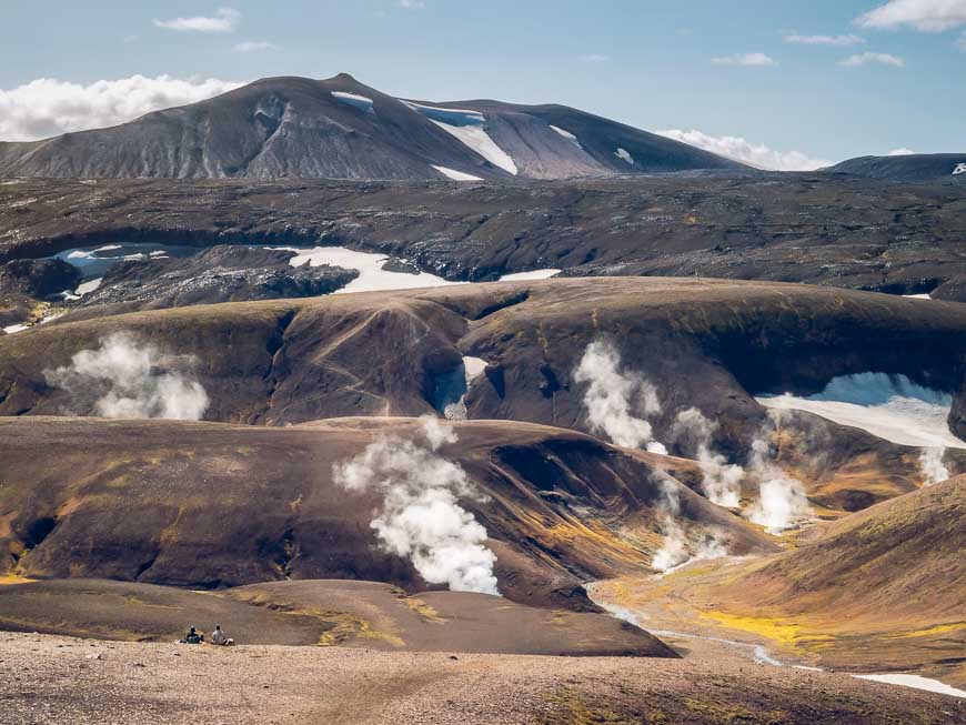 The colours of Laugavegur Iceland