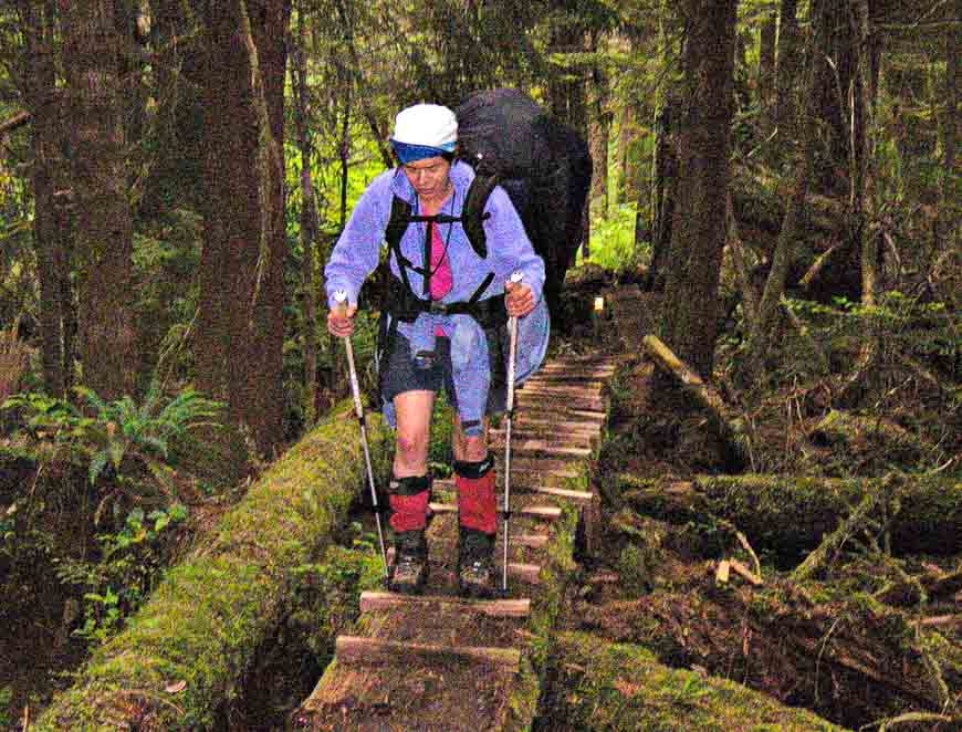 Length of west coast trail best sale