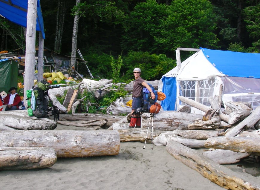 West coast outlet trail camping