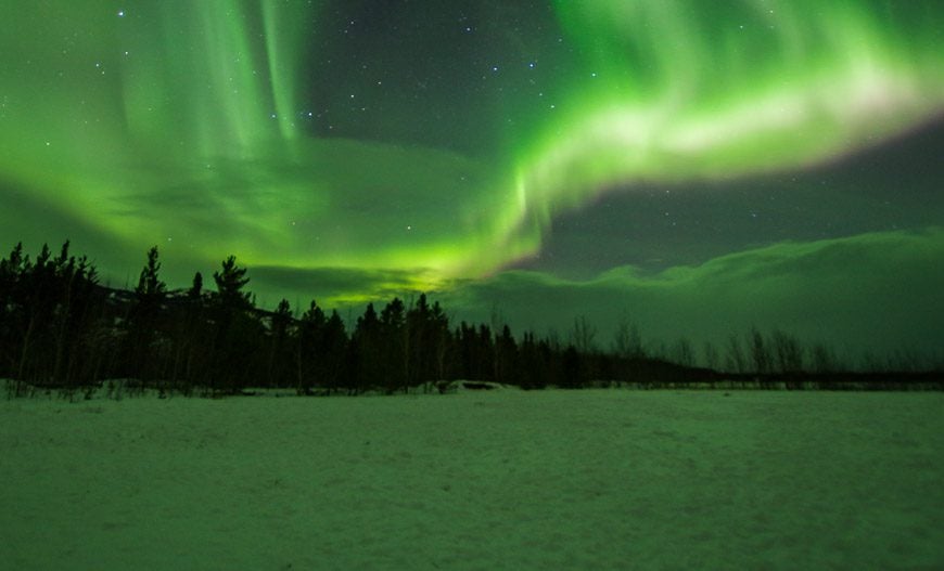 A magical evening in the Yukon