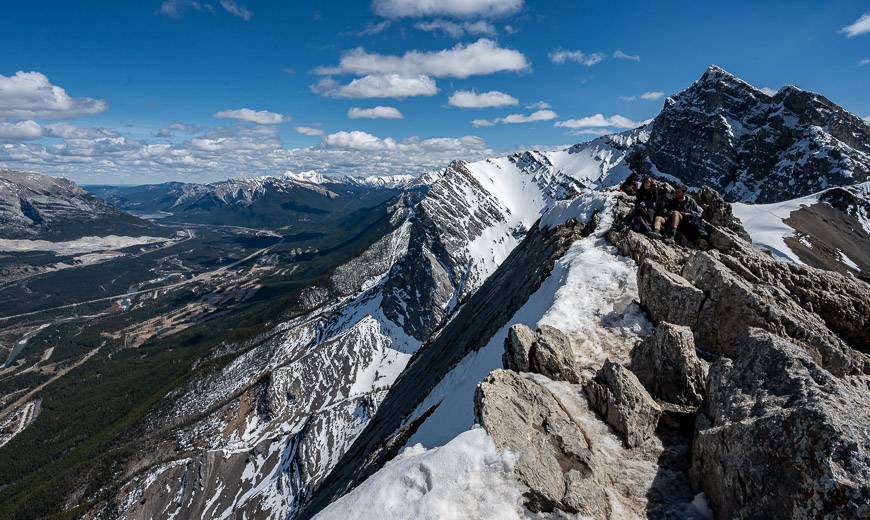 Quite the perch for a lunch or a snack