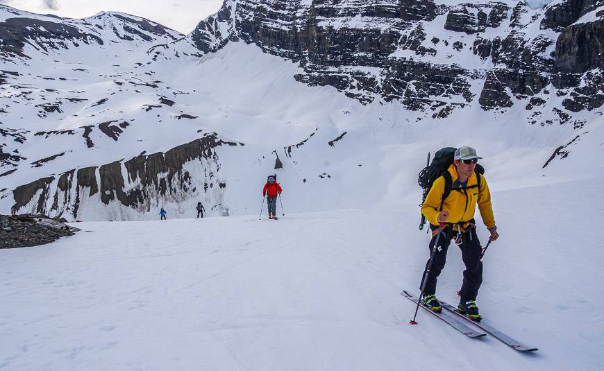 Just above the Bow Hut