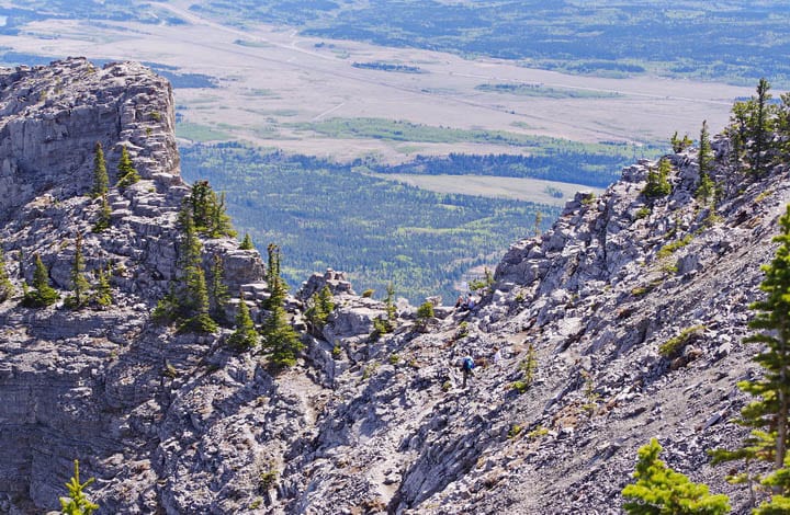 The Demanding Hike up Yamnuska is Full of Surprises