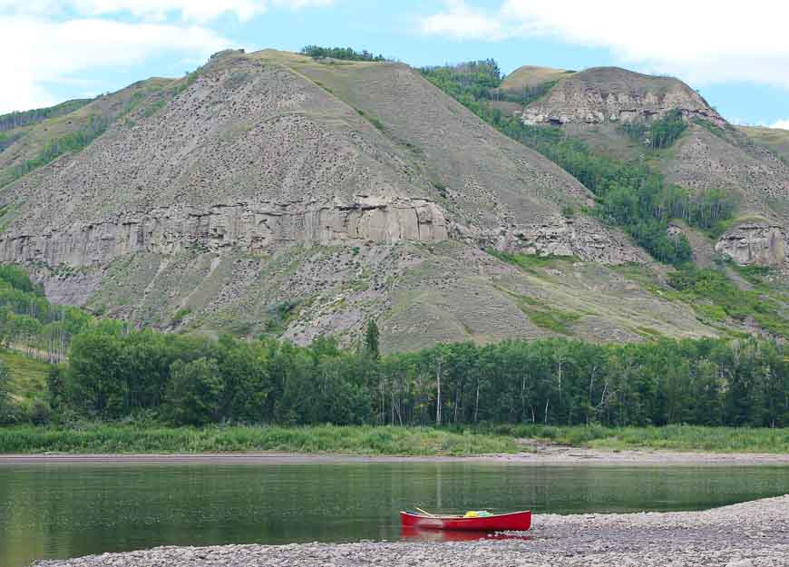 Off the beaten path Alberta canoeing the Peace River