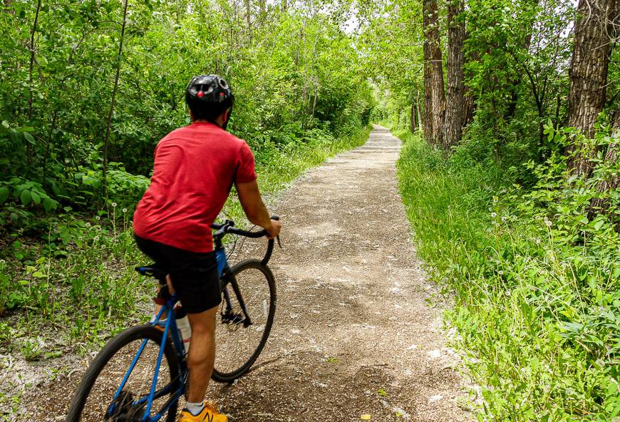 You wouldn't know you're in a big city once you get on the river valley trails