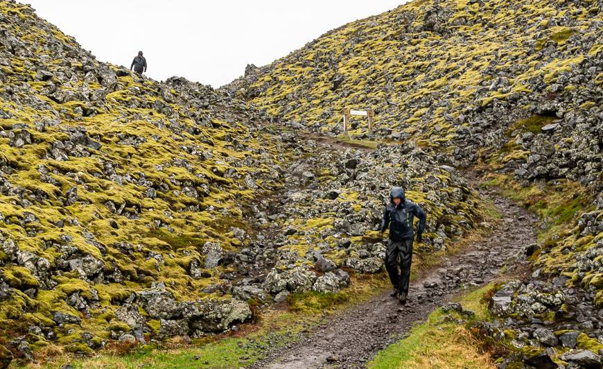 One of the things to know about Iceland is that it's not nearly as pretty in the rain - & it can rain a lot