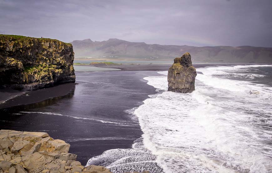 The black sand beaches of Iceland