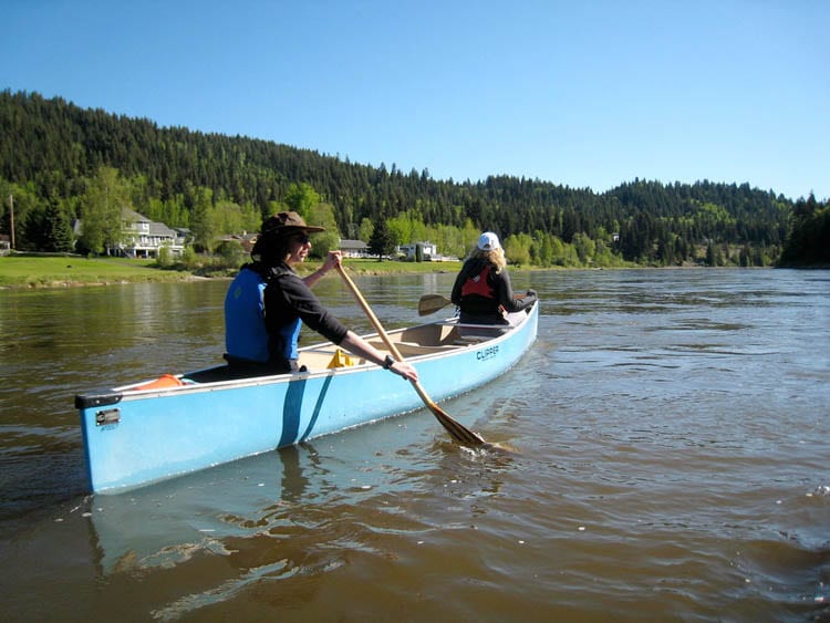 Canoeing in Prince George