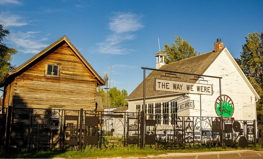 Pioneer Village in Sundre