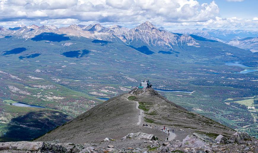 You can get quite a hike in if you're prepared after leaving the tram