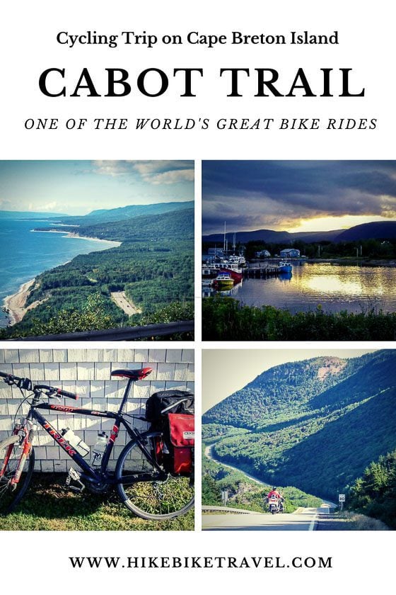 Cycling the Cabot Trail on Cape Breton Island