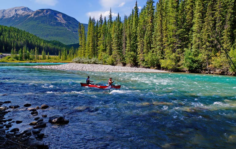 Done in a Day: Kayaking the Beautiful Bow River in Banff