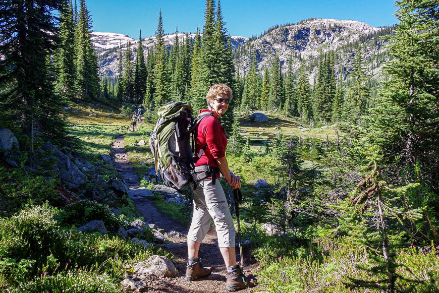 Lovely early morning hiking on the way out from the lodge