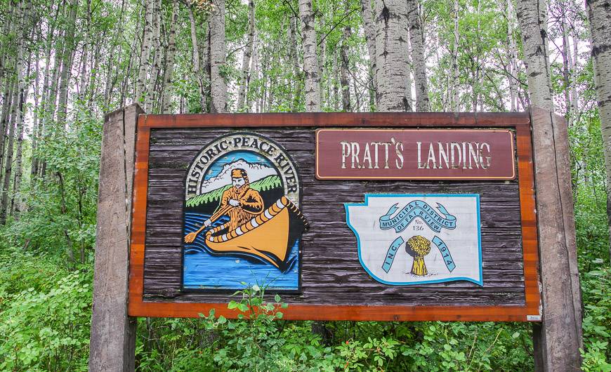 Loads of really nice campsites and a launch site at Pratt's Landing