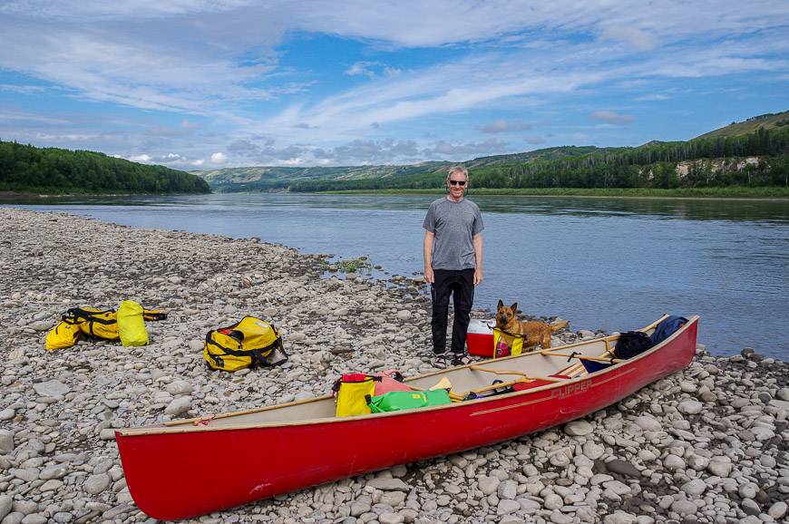 Cotillion Recreation Area - our starting point on the Peace River