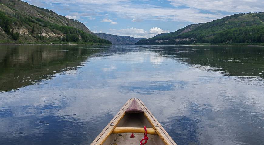 A sense of space on the mighty Peace River