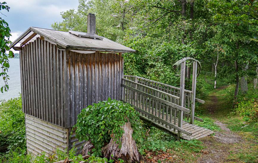 The outhouses DO NOT SMELL and are kept very clean