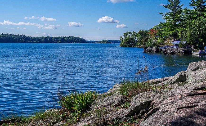 Looking out from Mulcaster Island