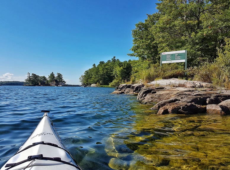 1000 Islands kayaking