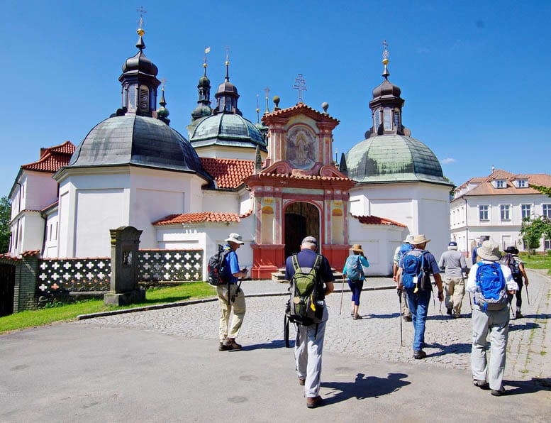 The beautiful Klokoty Monastery