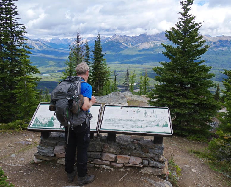 The Lake Agnes Teahouse - Little Beehive Hike near Lake Louise