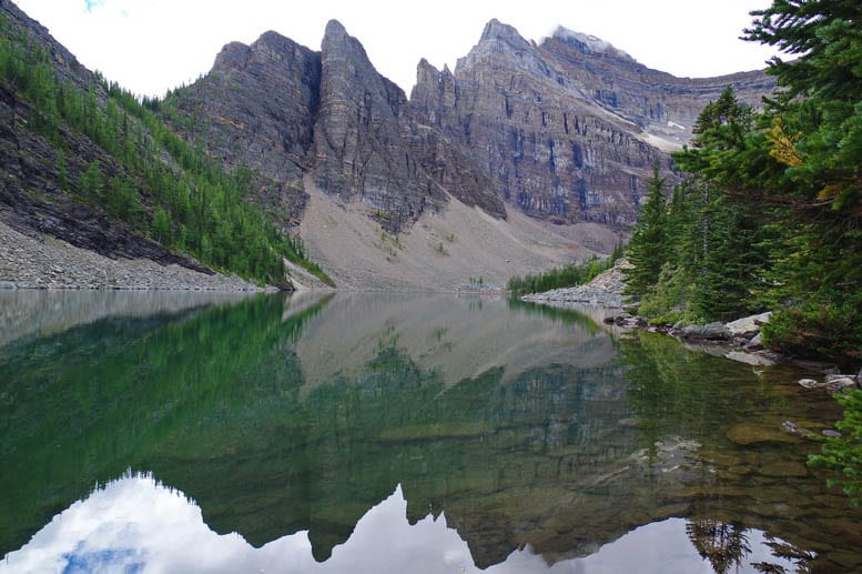 The Lake Agnes Teahouse - Little Beehive Hike near Lake Louise