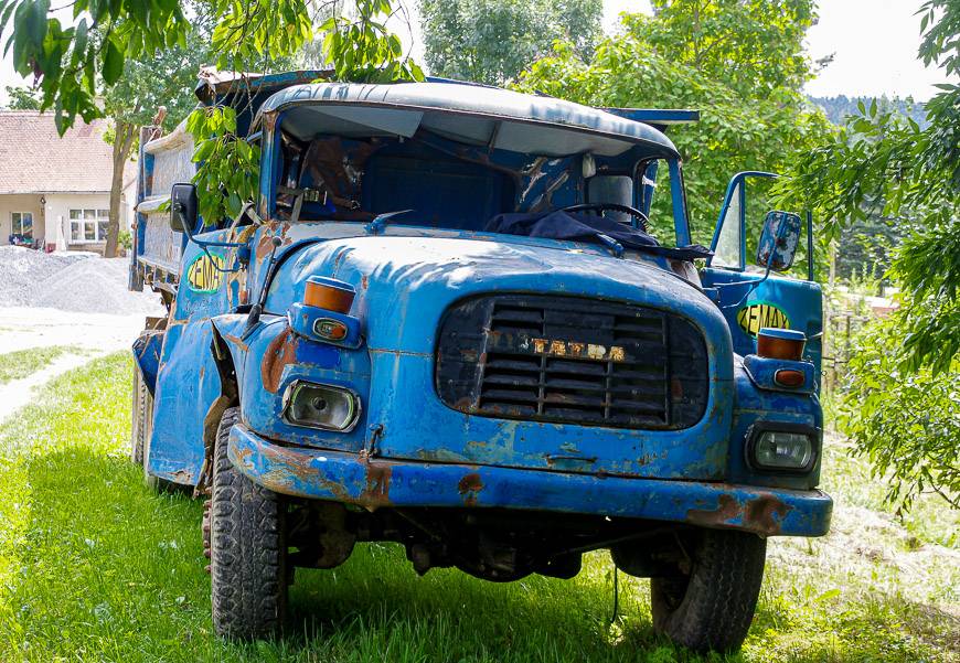 I bet this old Tatra has stories to tell