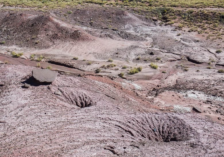 Interesting erosion patterns