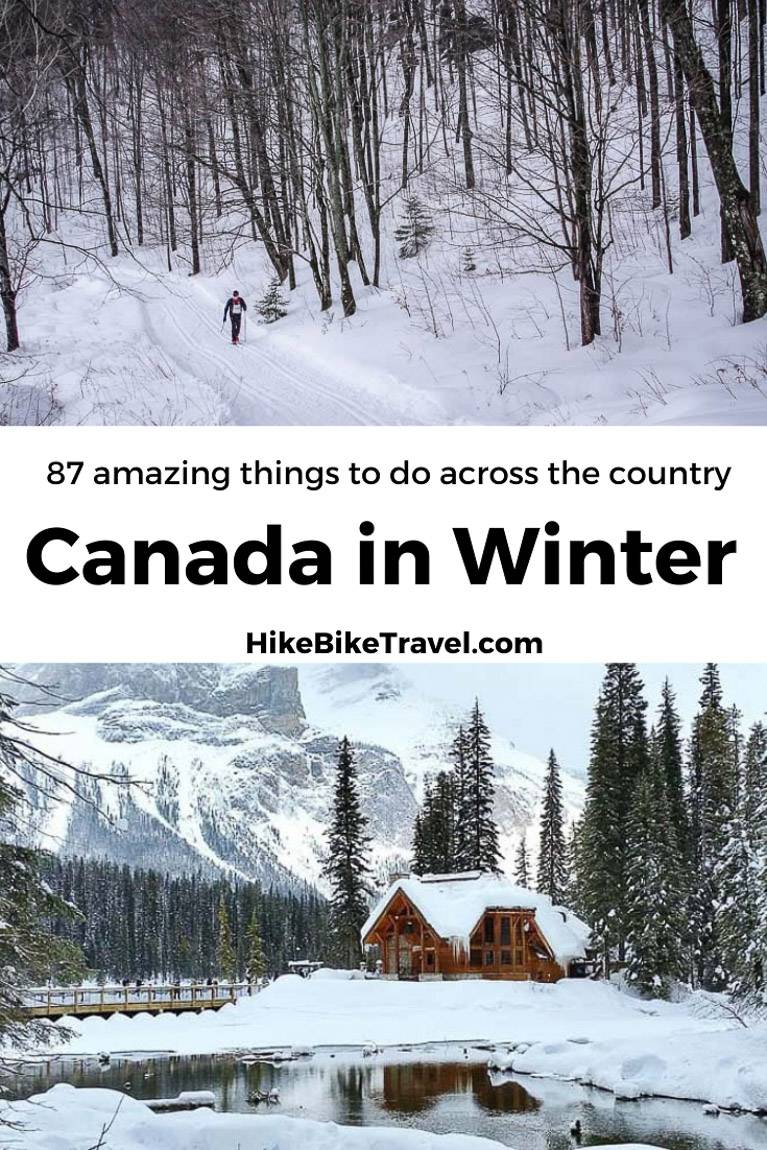 Canada in winter - 87 amazing things to do