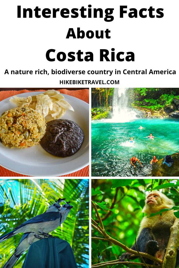 32 interesting facts about Costa Rica, a nature-rich, biodiverse country in Central America