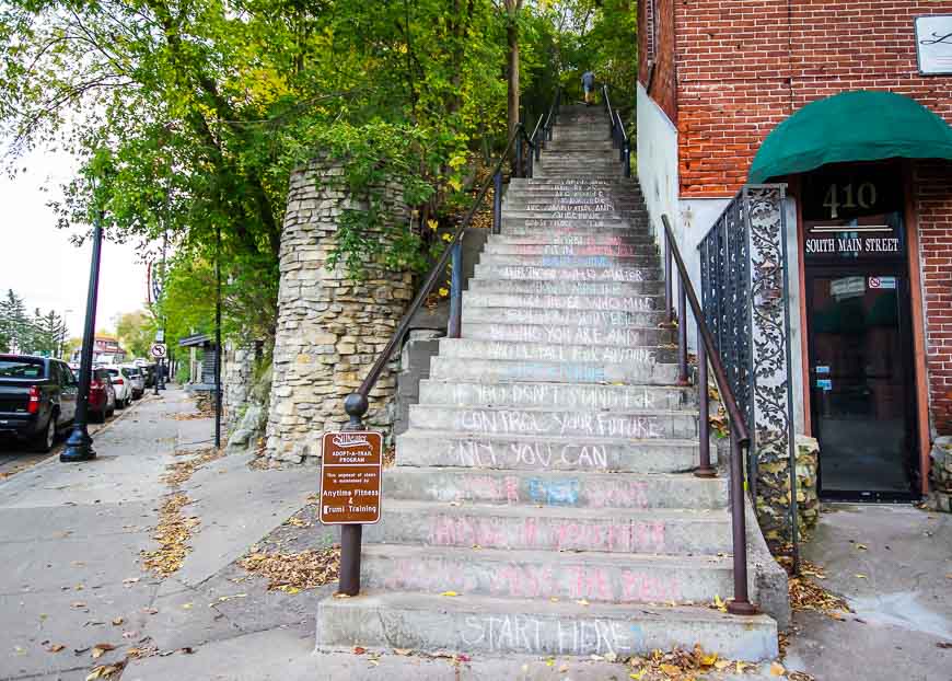 These steps in Stillwater have something to say
