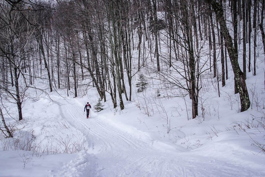 The Canadian Ski Marathon in Quebec