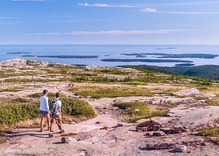 Gorgeous hiking in Acadia National Park