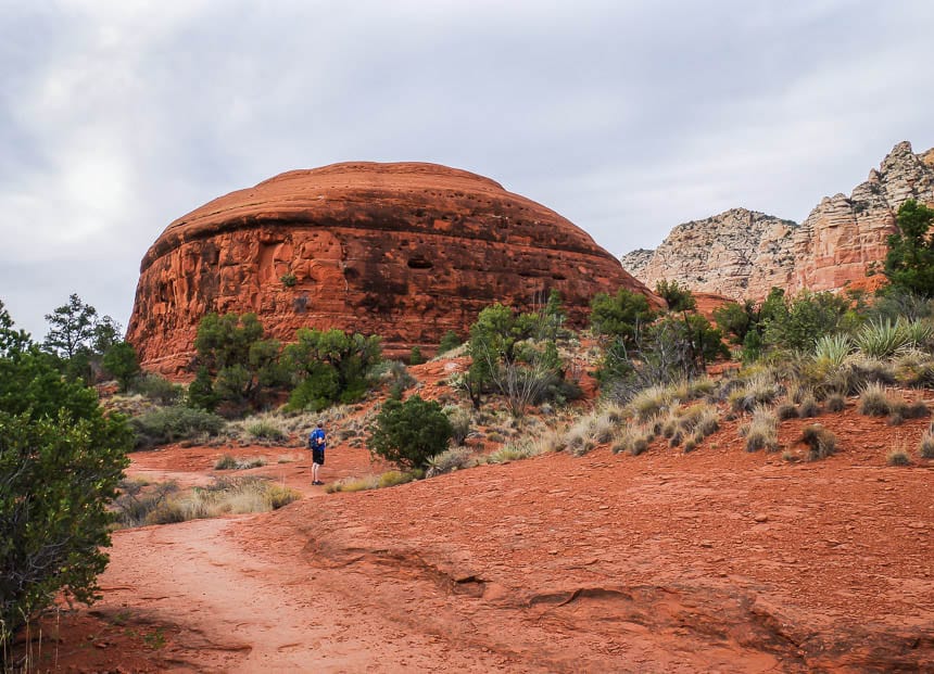 Erosion produces many shapes in Sedona