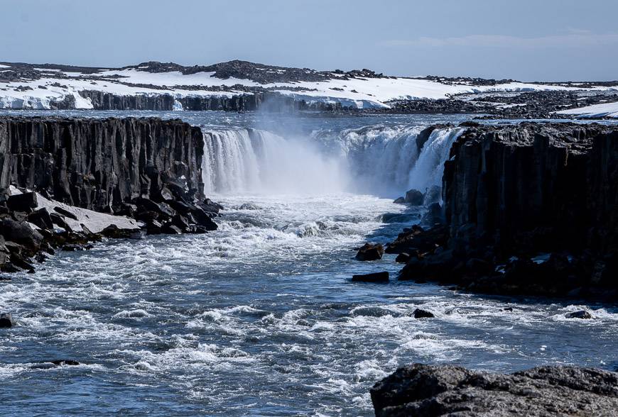 Selfoss is an incredible sight near Myvatn