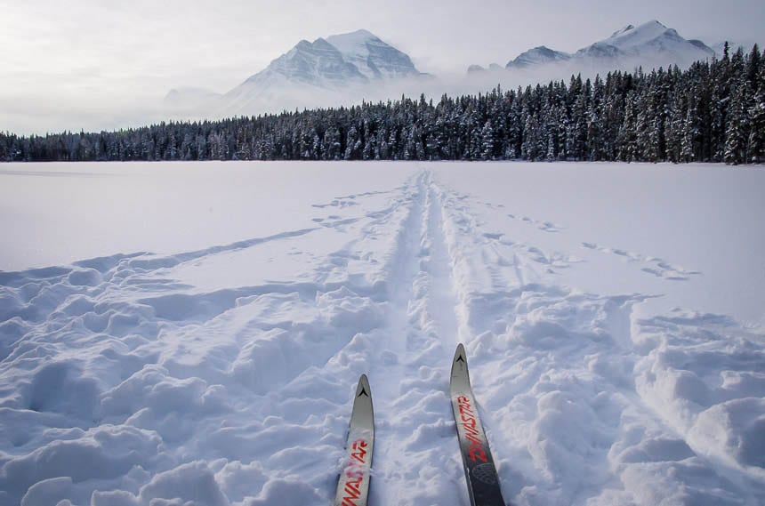 The trails in the Pipestone area near Lake Louise are all very beautiful